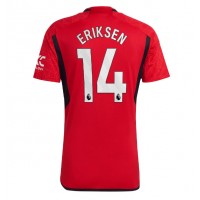 Koszulka piłkarska Manchester United Christian Eriksen #14 Strój Domowy 2023-24 tanio Krótki Rękaw